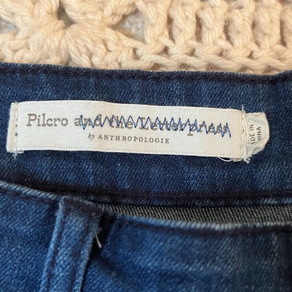 Pilcro and the Letter Press for Anthropologie High-Rise Bootcut Jeans Size 32 - Picture 4 of 12